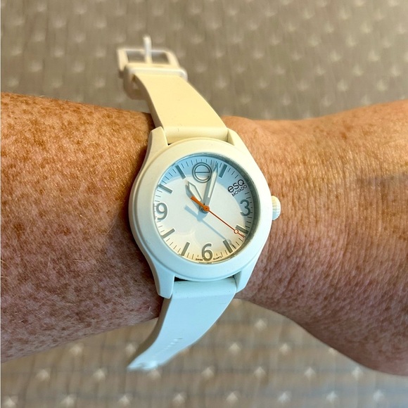 Other - Women’s ESQ Movado White Analog Watch